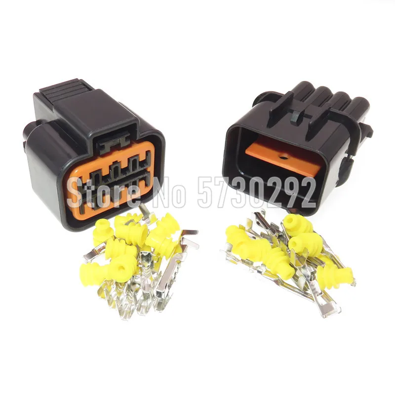 8P PB625-08027 PB621-08020 Automotive Vehicle Wiring Socket Car Plug Lamp Headlight Connector For Audi BMW Ford