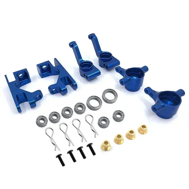 For 1/10 Trxs Slash 4x4 Aluminum Left & Right Steering Blocks Part # 6837X C-Hubs 6832X Axle Carriers Caster Blocks 1952X