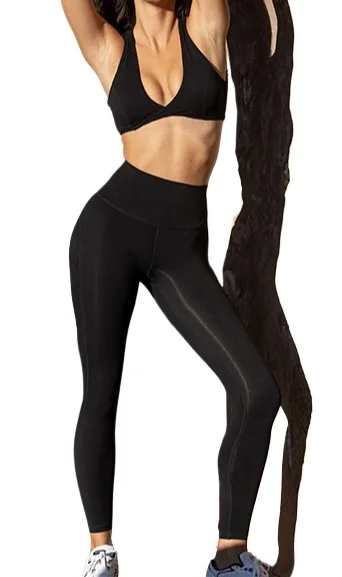 

Pilates Sports Yoga Suit Running Fitness Beauty Back Tights Pant Sets Tracksuits Set Women Women's Two Pieces Set Y2K