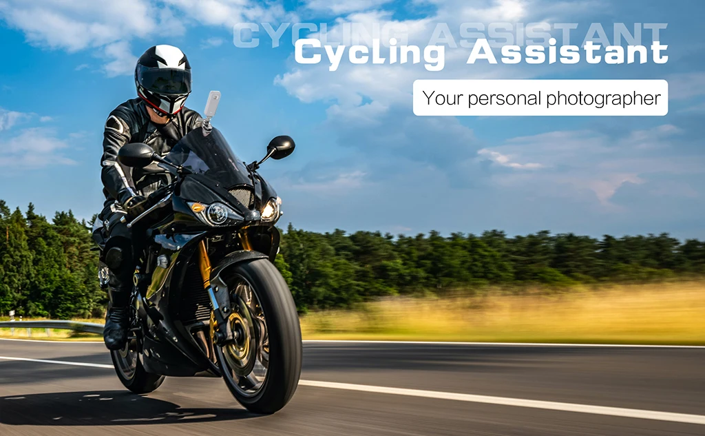 BGNing Motorrad-Windschutzscheiben-Halterungsklemme für DJI POCKET 4 für Insta360 X5 X4 X3 GO3S/ACE PRO2 /DJI Action 5 Pro 4 3 2 – Detail 14