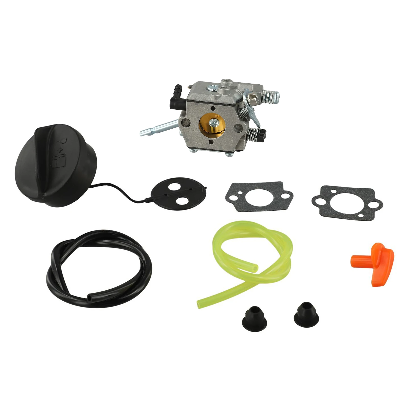 

FS66 WT45 Carburetor Replacement for Trimmers Including Gaskets Fuel Cap and Choke Button for Easy Maintenance