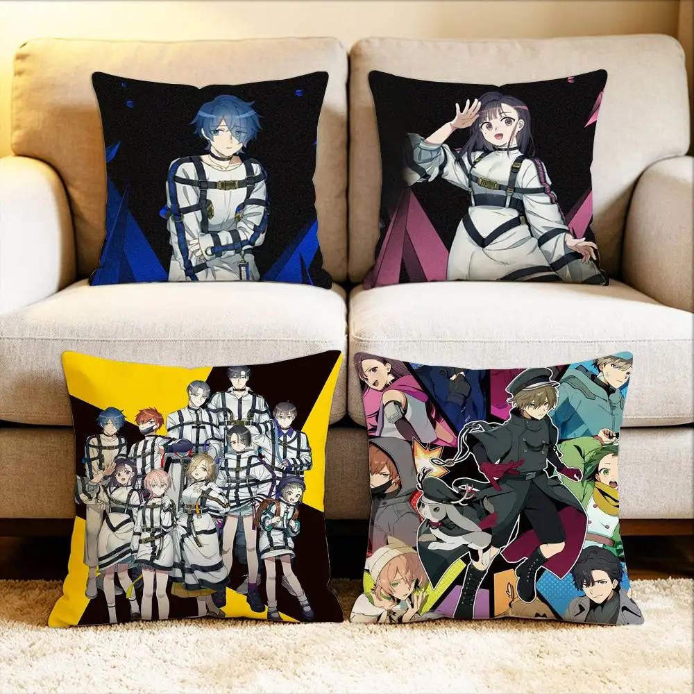 1pc Anime Milgram Various Sizes Square Pillow Case For Car Home Bedchamber Decor