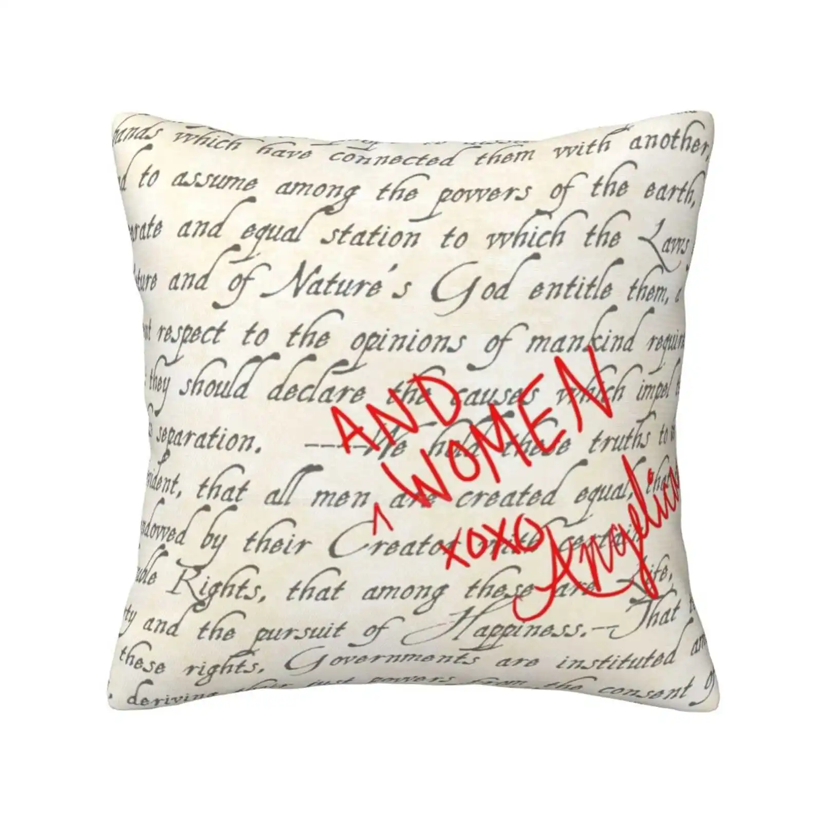 Include Women In The Sequel Pillow Cover Hug Pillowcase Schuyler Sisters Angelica Schuyler Werk Thomas Jefferson America