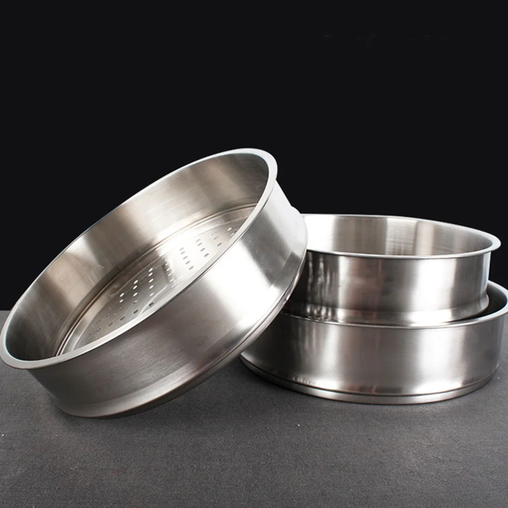 

Stainless Steel Steamer 32CM Food Steaming Basket 304 Material Multi function Pot Steamer Kitchen Cooking Accessory Lightweight