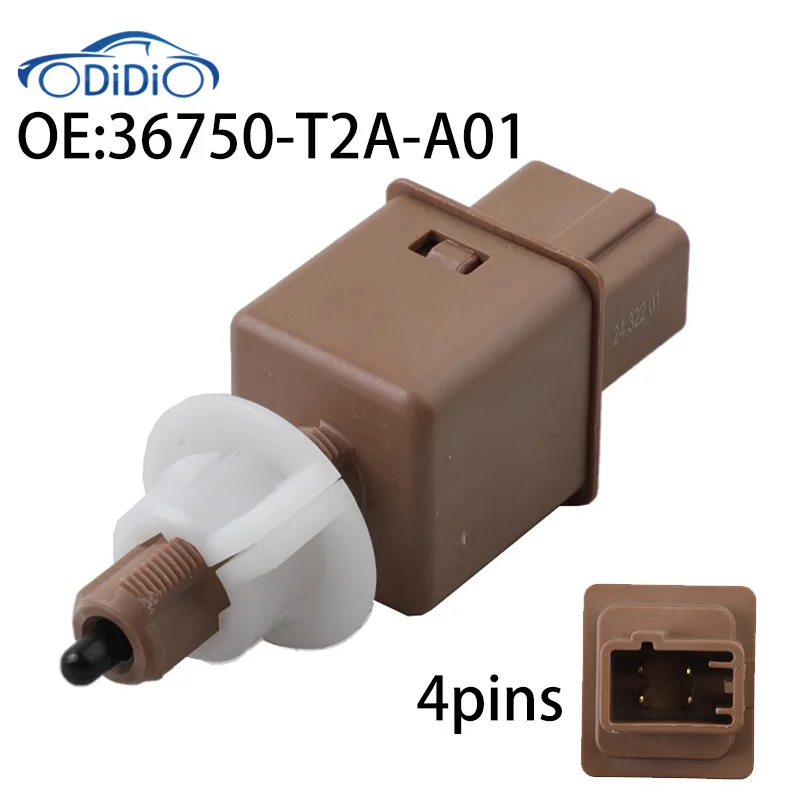 

ODiDiO 36750-T2A-A01 36750T2AA01 Car Stop Light Brake Lamp Switch for Honda Accord Odyssey Civic City CRV 2013-2019