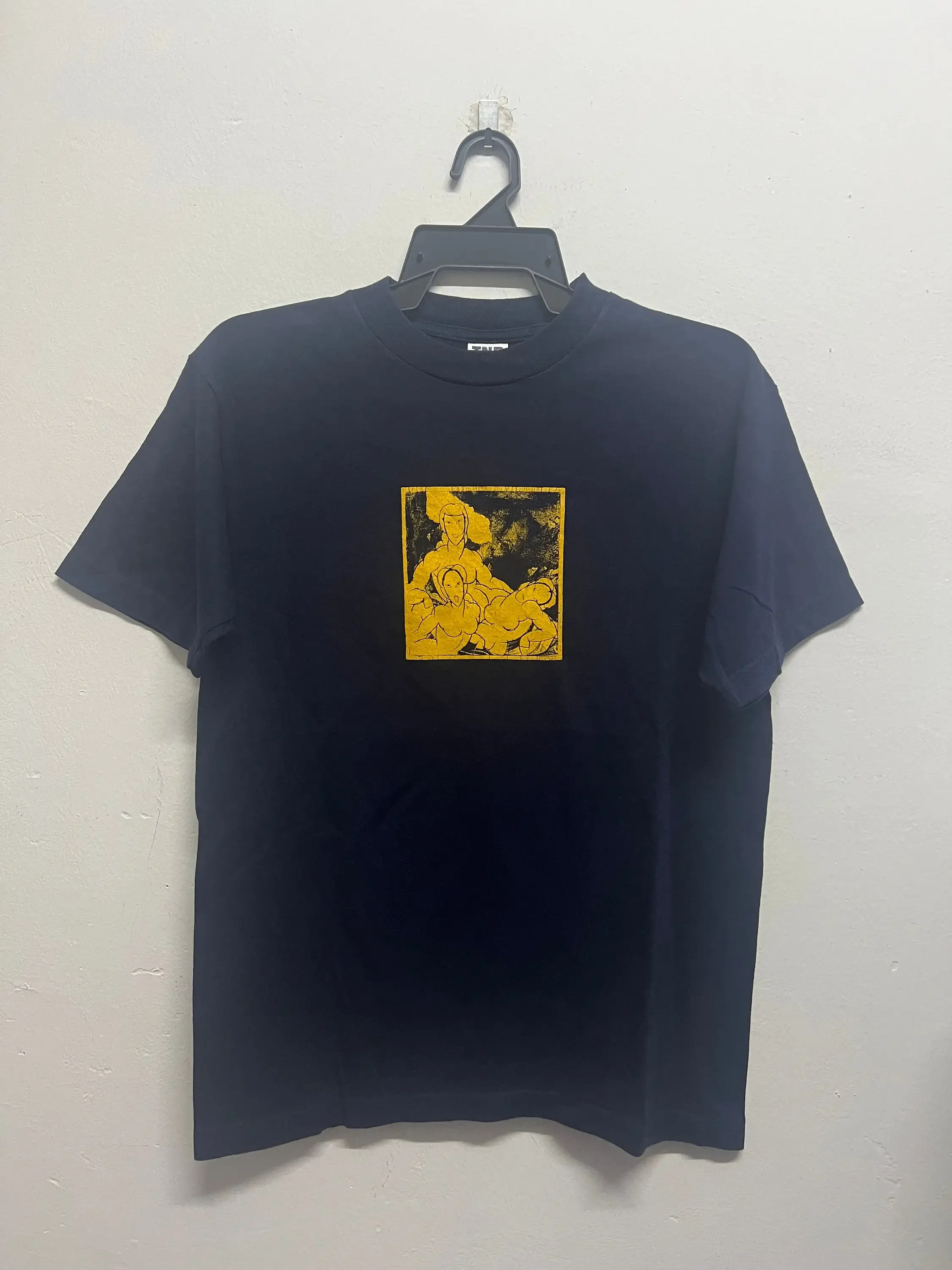 Vintage Art T Shirt Unknown Pop Modern Artwork Photography Size M