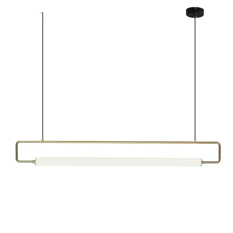 Nordic Restaurant Pendant Light Simple Modern Creative Iron Art Lighting Office Luxury Conference Bar Desk Captain Pendant Light - view 6