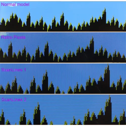 Imagen 2 del producto Hispeedido GBA IPS LCD V5 laminado Drop In 720X480 retroiluminación Retro Pixel KIT para Game Boy Advance GBA con carcasa