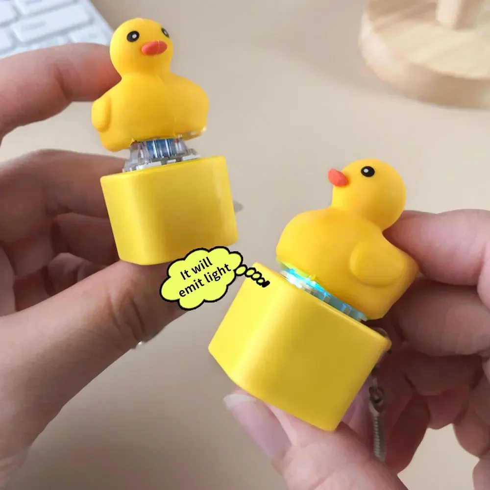 Duck Keyboard Keycaps Quacky Duck Fidget Toy Sensory Toys Stress Reliever Keycaps That Quack Key Board Clicker for Women Men