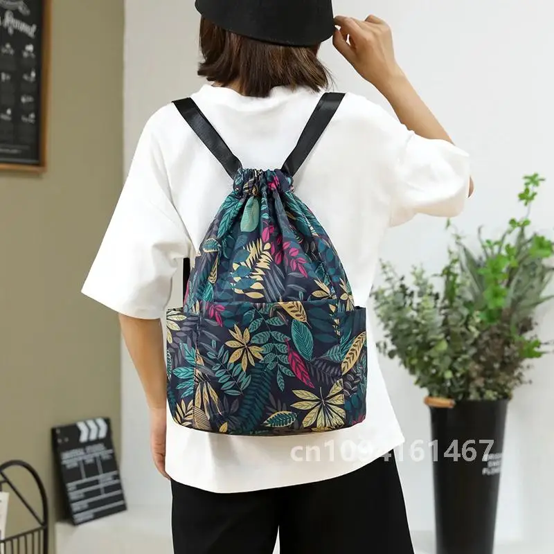 Fashion Light Nylon Women Travel Backpack High Quality Durable Fabric School Backpack Casual Portable Female Shopping Backpack