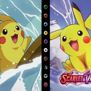 Anime Card Protector Notebook, Pokemon -Album, Charizard, Squirtle Holder, Ordner mit Bindersammlung, 240pcs -Kartenbuch, Laser, neu, 2024 10 Hauptverkaufalbum Ficour - №1