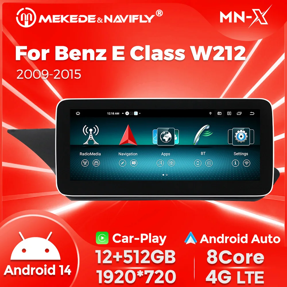 การรีวิวและแนะนำอุปกรณ์ Android Auto สำหรับรถยนต์ Mercedes Benz E Class W212 รุ่นปี 2009-2016
