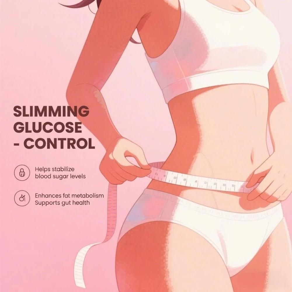 32pcs GLP-1 Essence Liquid Pearl Pink slimming sculpts to show off body curves and promote body metabolism
