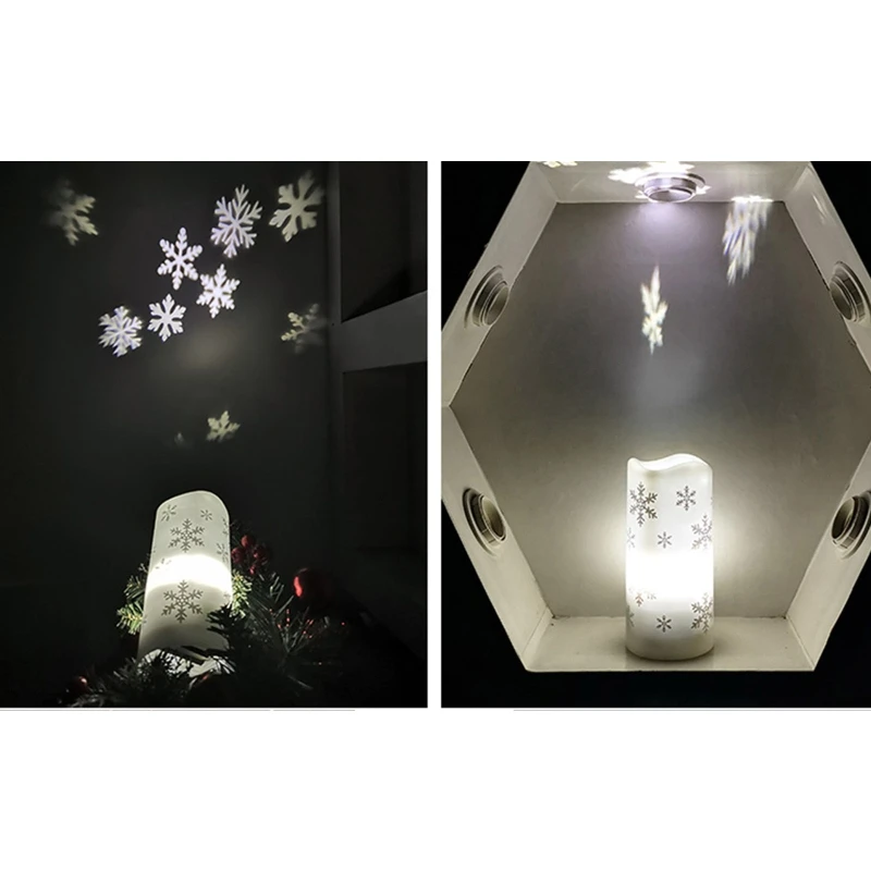 Y1UB Velas sem chama piscando velas elétricas LED para o