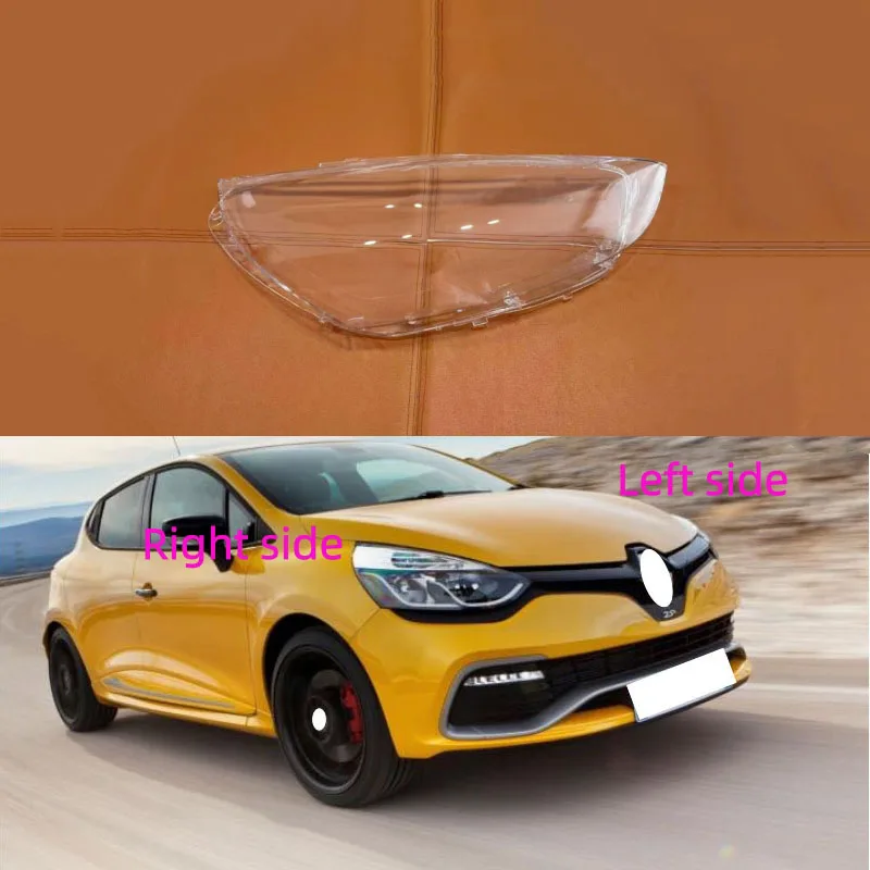 

For Renault CLIO 2013 2014 2015 2016 2017 2018 Car Headlight Shell Headlamp Cover Replacement Lamp Shade Headlamp Lens Glass