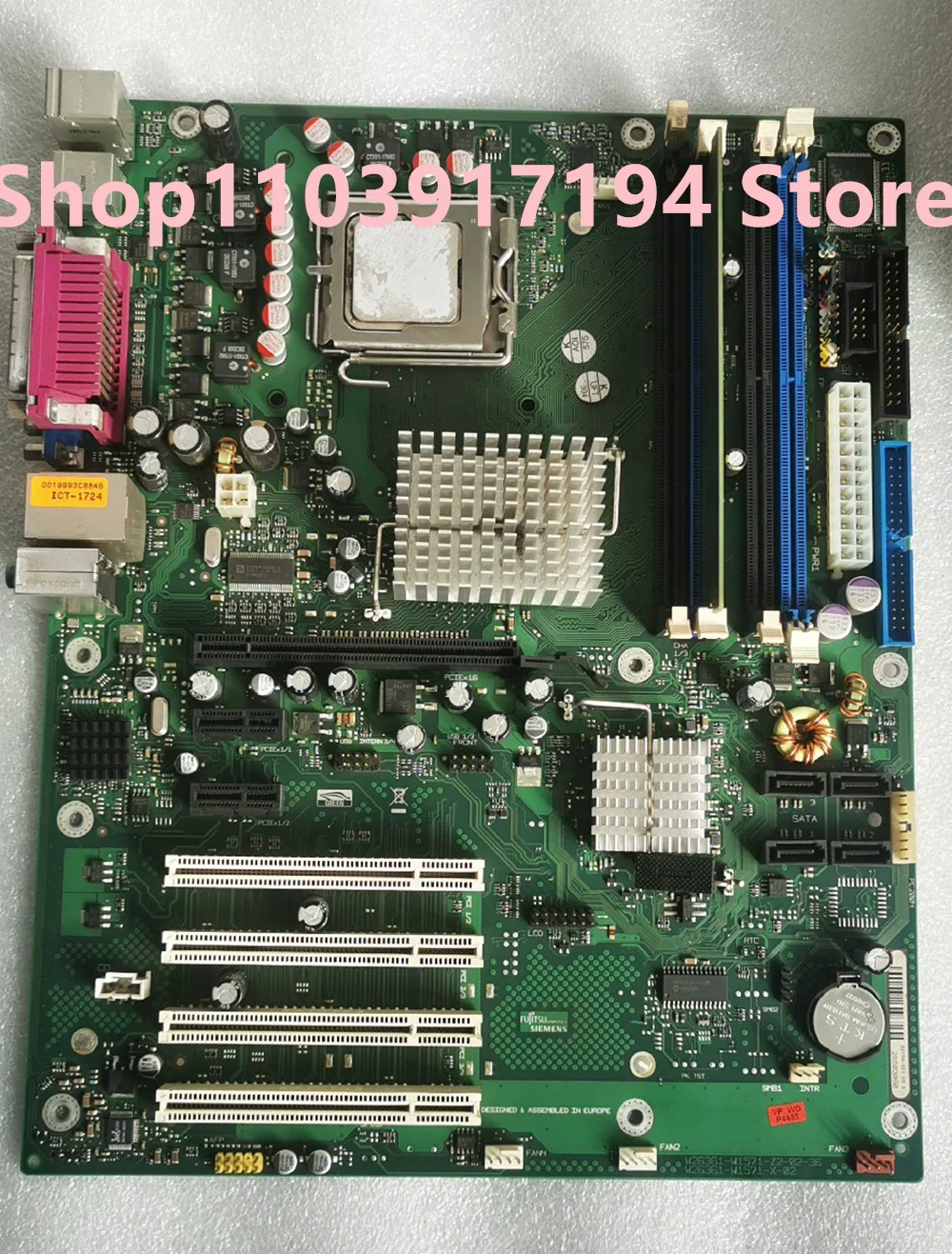 

FOR Siemens Industrial computer motherboard W26361-W1571-Z2-02-36 D2156-S21 GS 3