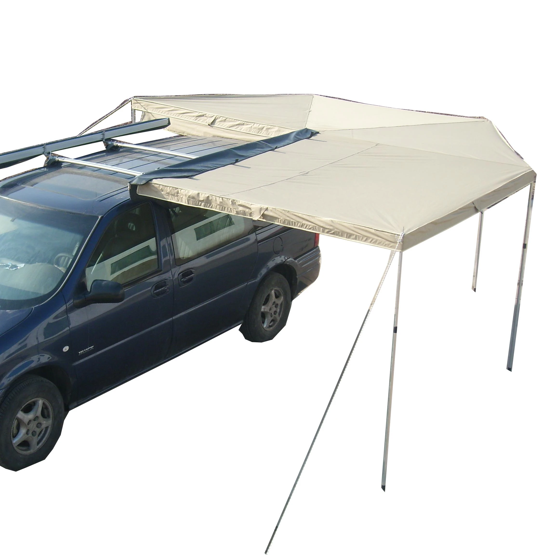 READY TO SHIP Outdoor car camping 4x4 Campers 270 Degree foxwing awning---WA01 Foxwing awning(235x215cm)