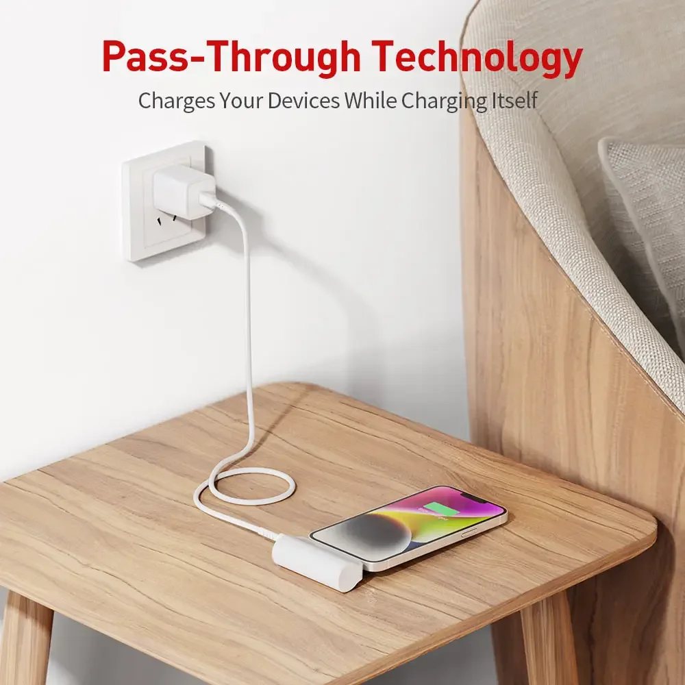 iWALK 3350mAh TYPE-C Capsule Powerbank Fast Charge Portable External Battery for IPhone 15 16 Samsung S24/23 Android Power Banks