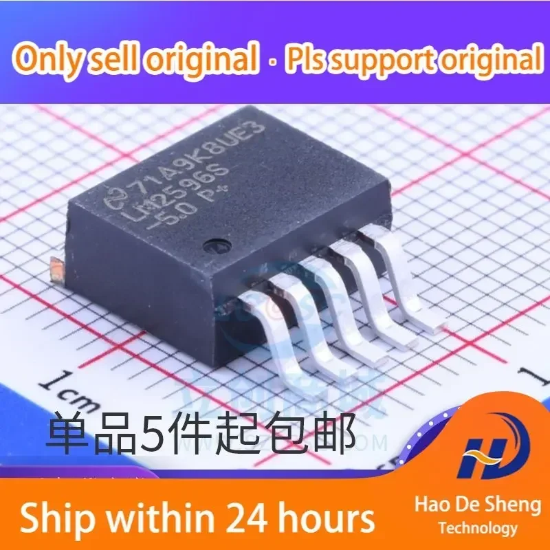 

10 шт./лот LM2596SX-5.0 LM2596S-5.0 TO263-5 IC Новые оригинальные в наличии