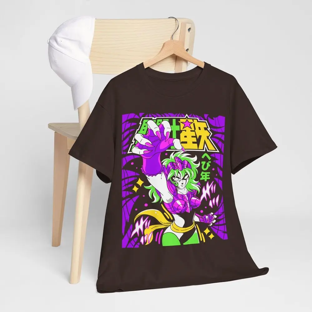 Andromeda Shun T-Shirt saint Seiya,Ikki,Sienna,Nero,Cosmo,Anime Shirt All Size