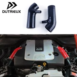 Silicone Air Intake Hose Fit 2007-2017 Nissan 350Z 370Z G37 VQ37VHR VQ35HR