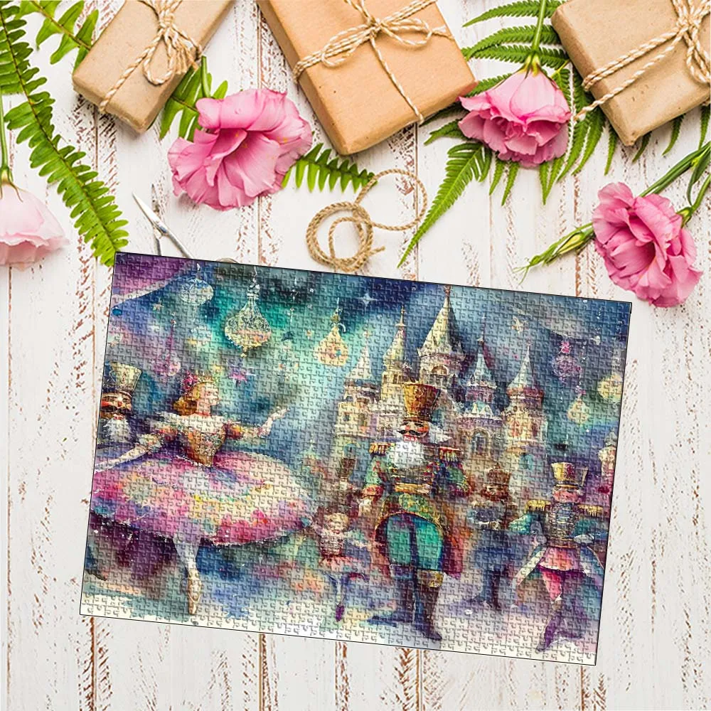 35/150/300/500/1000 قطعة صورة مخصصة صورة مخصصة شخصية الضغط الألغاز بازل قطع الألغاز المخصصة في الصور #3