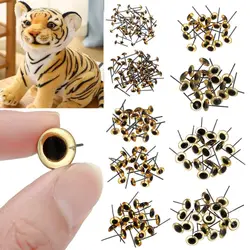 20/50Pcs Christmas Gift Plastic Plush toy Animals Puppets making Transparent Glass Eyes Bears Needle Felting Dolls Accessories