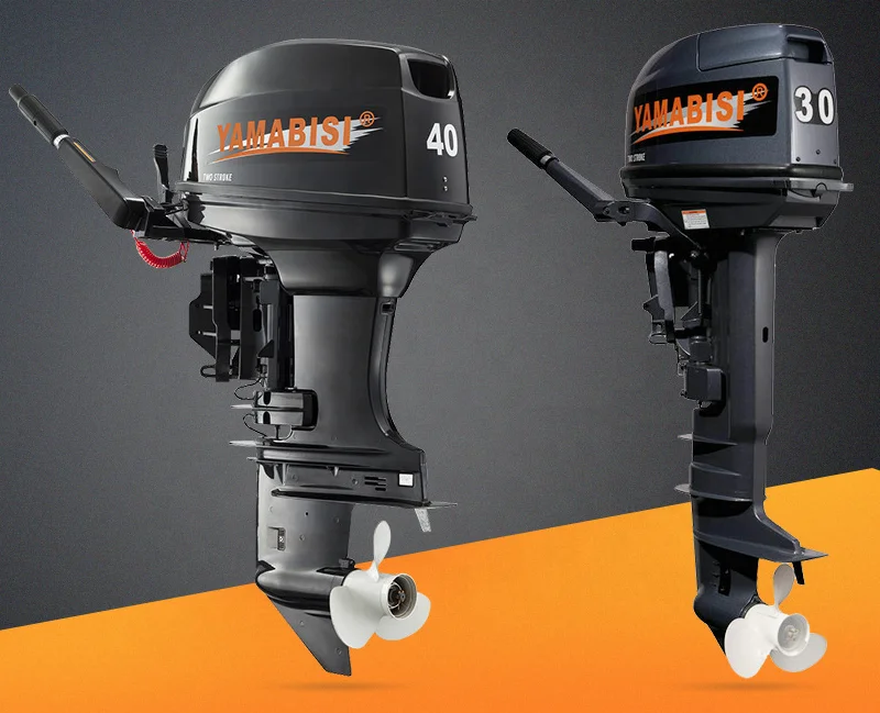 

YAMABISI Water Cooling Outboard Motor 40HP Tiller Control Boat Engine