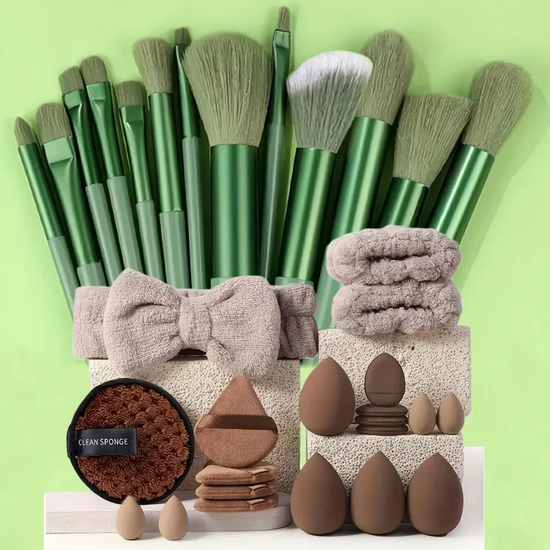 33pcbeauty set ชุดแต่งหน้า ล้างหน้าและแต่งหน้า