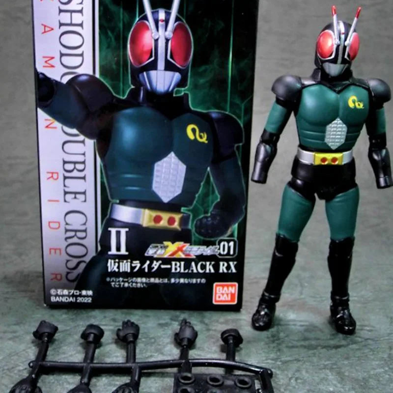 7pcs Bandai Kamen Rider Candy Toys Kuuga Zero-one Black Rx Action Figure Model Home Room Decor Collection Toy Birhtady Gift