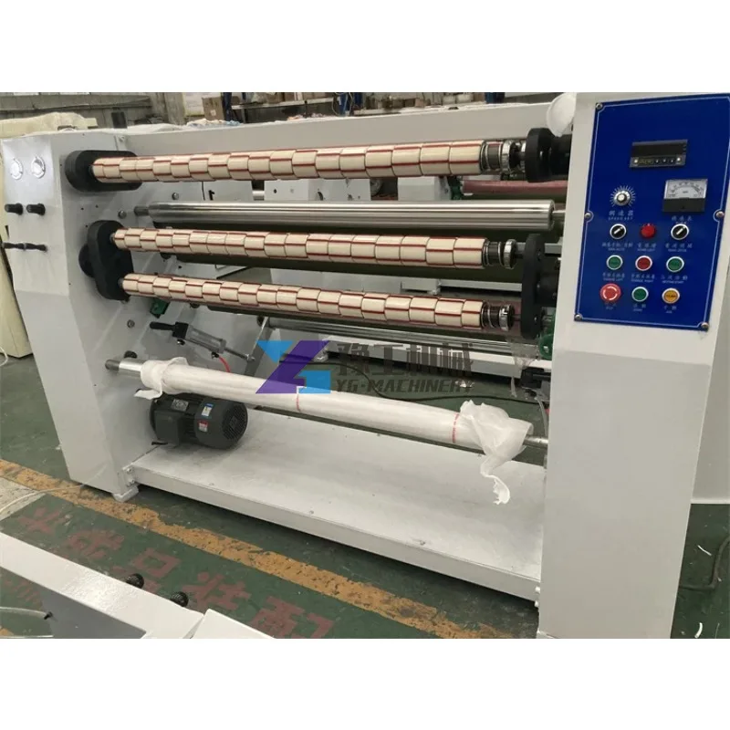 FT-210 selotip selotip otomatis mesin Rewinding Bopp mesin pembuat pita Cello
