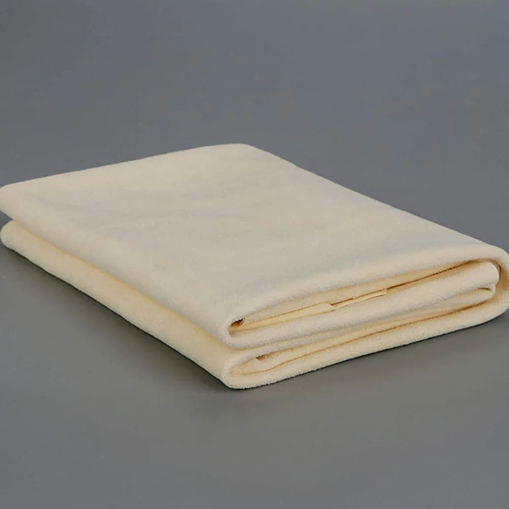 

1pc Car Cleaning Cloth Water Absorption Quick Dry Scratch Free For Car Wash Auto Detailing Chamois Towel Auto Cleaning Supply