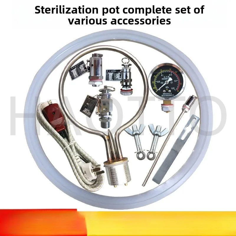 Autoclave Accessories Power Cord Plug, Sterilization Pot Sterilization Pot Heating Tube 2026 Years For As Picture