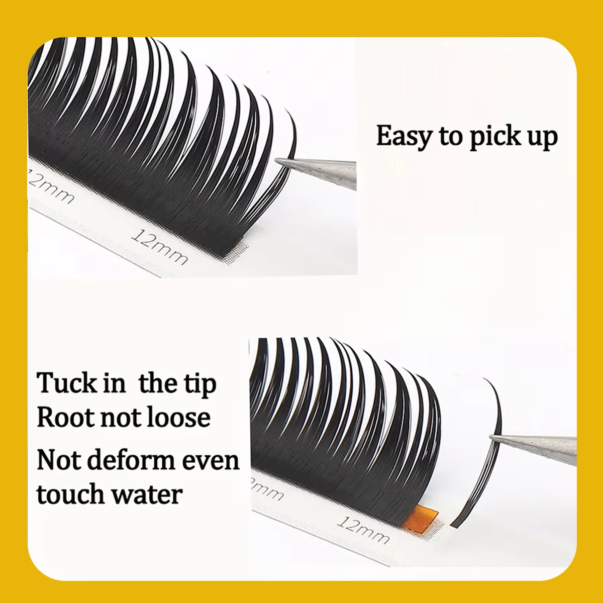 Domi ウェットルック A シェイプ秋のうっすらハロウィンコスプレスパイクまつげミンク個別ボリュームナチュラル既成ファンつけまつげ