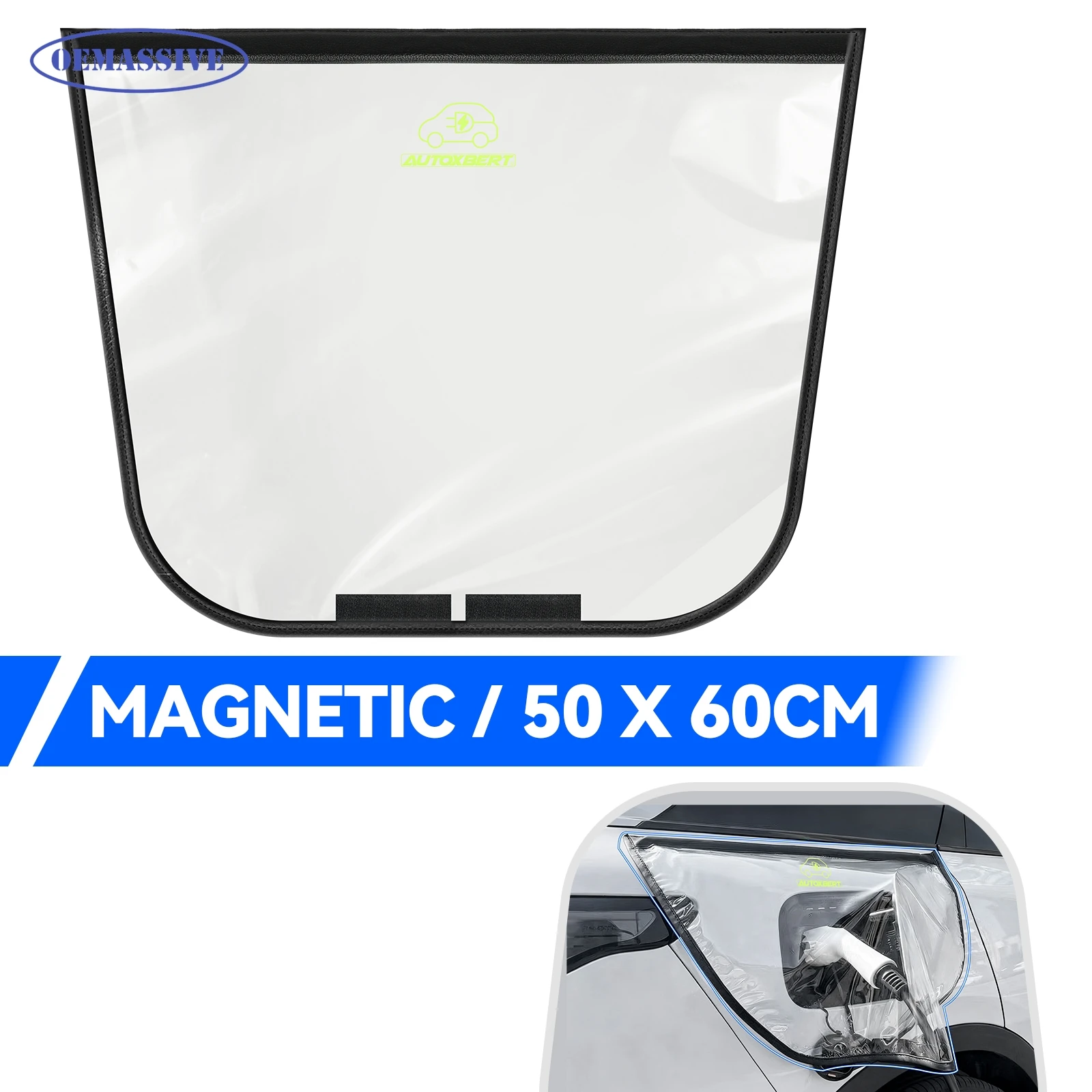 

For Tesla Model 3 Y VW ID3 ID4 ID5 Hyundai IONIQ 5 EV Charger Port Cover Waterproof Snowproof Dustproof Outdoor Protective