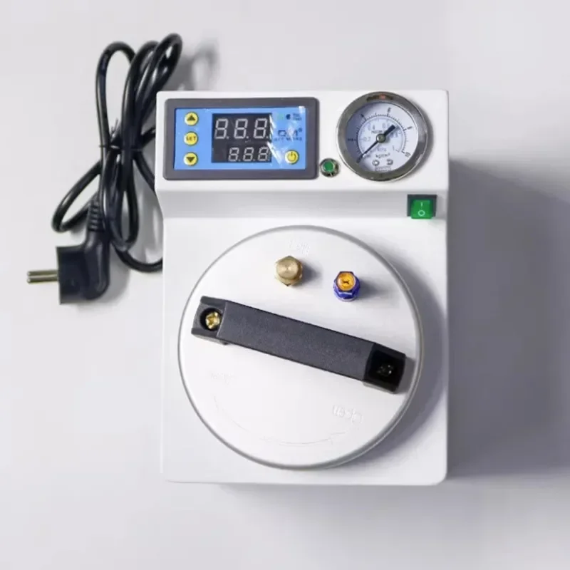 Dental Pressure Polymerizer Portable Denture Pressure Cooker Orthodontic Absorption Silicone Rubber Repair