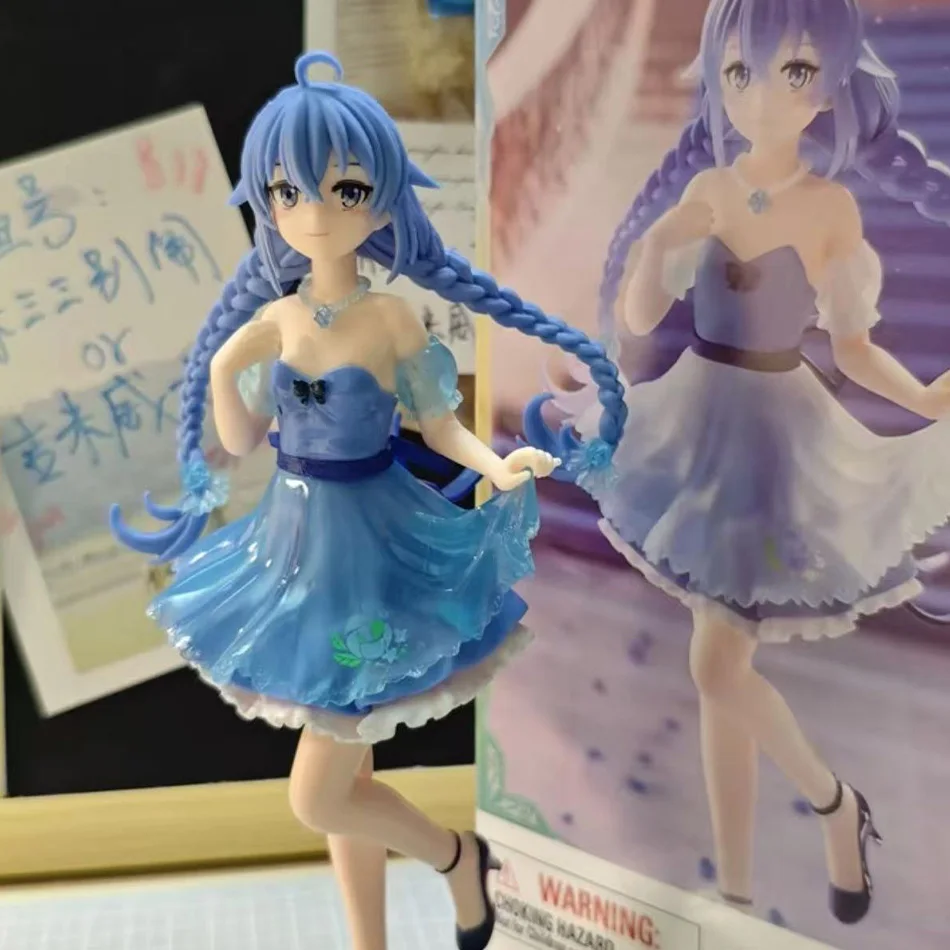 Mushoku Tensei Roxy Migurdia Anime-Figur Blaue Kleid-Version PVC-Actionfigur Sammlermodell Spielzeug für Fans Aller Altersgruppen