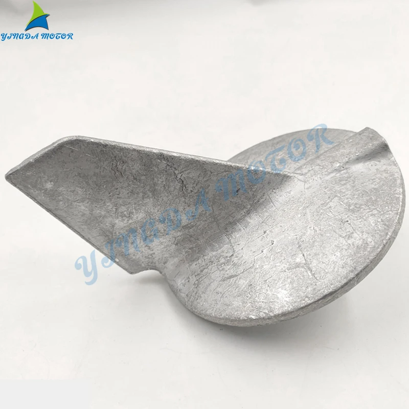 

61A-45371-00 Zinc Trim Tab Anode for Yamaha Outboards 200 225 250 HP 18-6119 boat parts