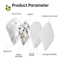 AED7-Tuya Zigbee3.0/BLE Smart Gateway Hub Multi-Model Smart Home Bridge Wireless Remote Controller For Alexa Google Home