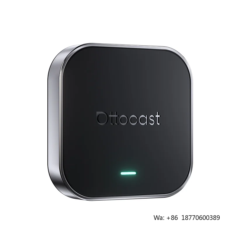 Ottocast Android Auto and Carplay Box Wired to Wireless Carplay Adapter Android Auto Carplay AI Box for Car