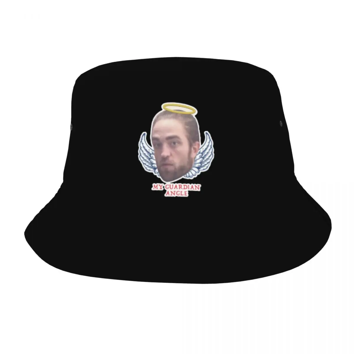 Style Robert Pattinson Is My Guardian Angel Bucket Hat Girl Packable Camping Fisherman Cap Vocation Getaway Headwear