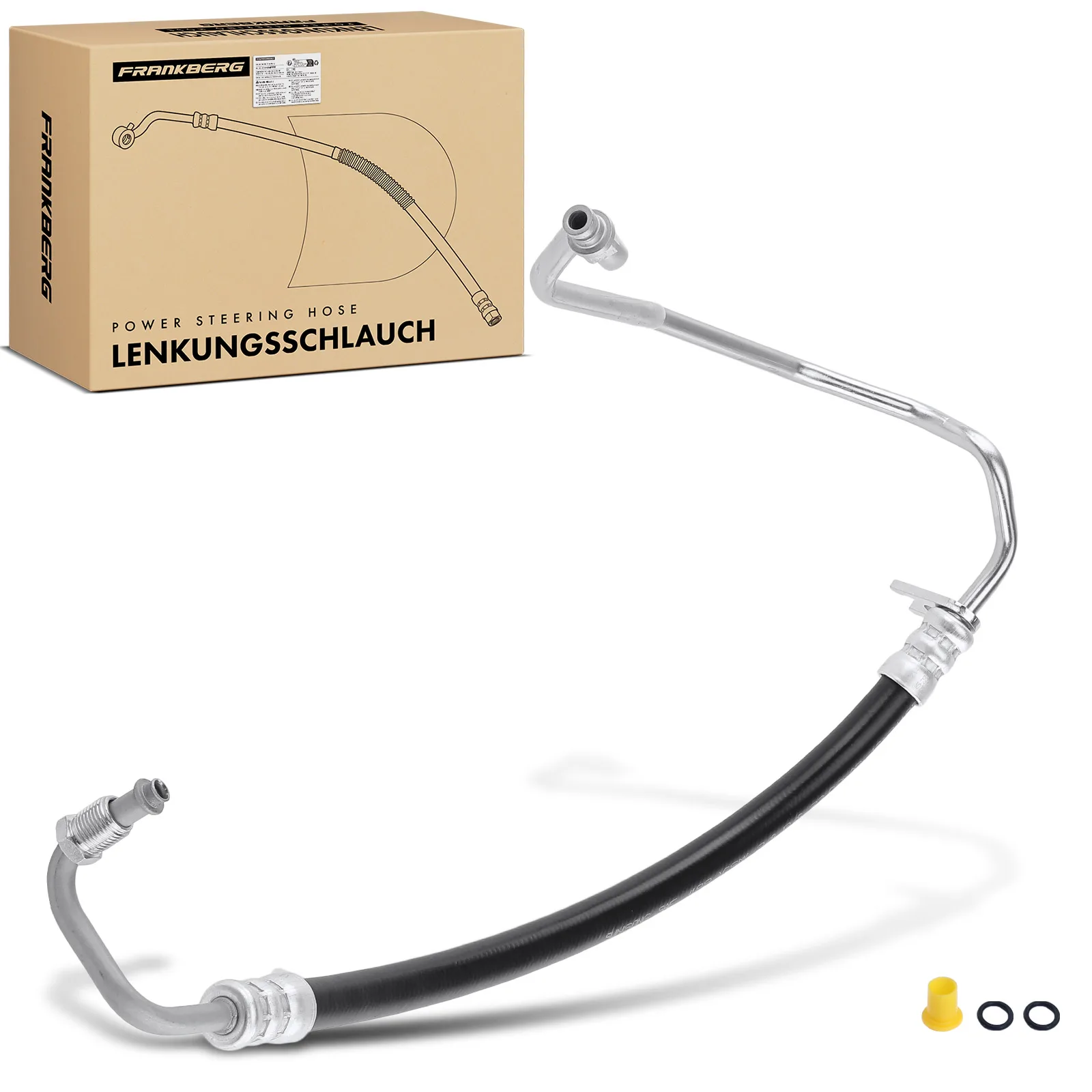 Frankberg 1x Servolenkung Schlauch für Fiat Croma 194 1.8L 1.9L 2.4L 2005-2011 71740540 58631 3405753