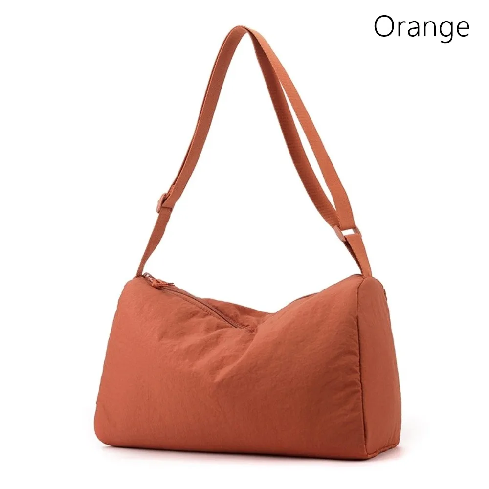 

Nylon Crossbody Bag​​ Large Capacity​​ ​​Adjustable Strap​​ Handbag​​ Lightweight​​ ​​Foldable ​​Messenger Bag​​