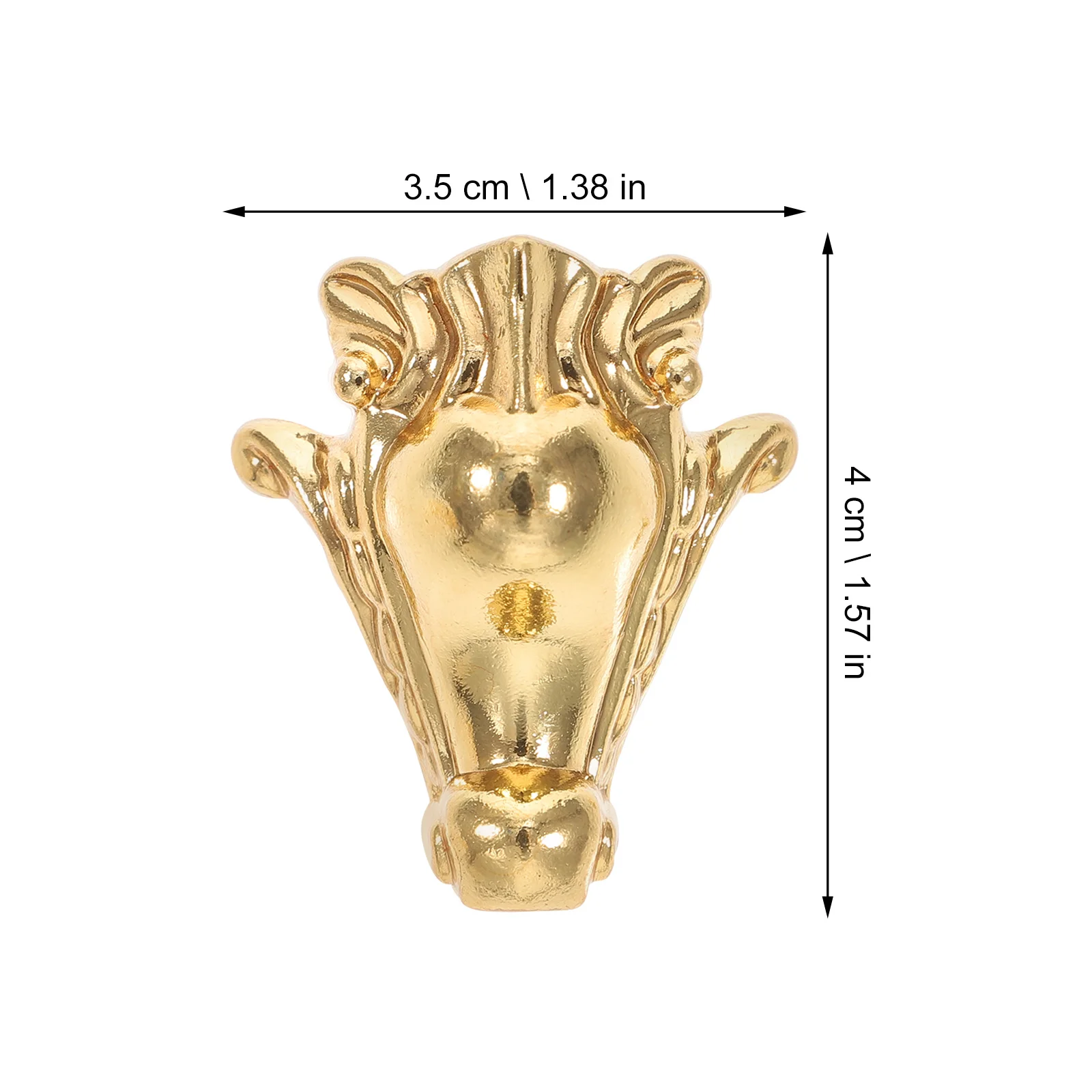4 قطعة حافظة خشبية مزخرفة واقيات زوايا سبائك الزنك صندوق مجوهرات الساقين خمر نمط الأثاث صندوق حماية الساقين