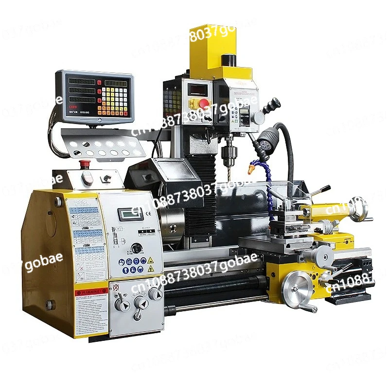 JYP300VF Household Small Multi-Function Lathe Bench Drill Turning Drilling And Milling Machine Metal Mill Machine 1500W