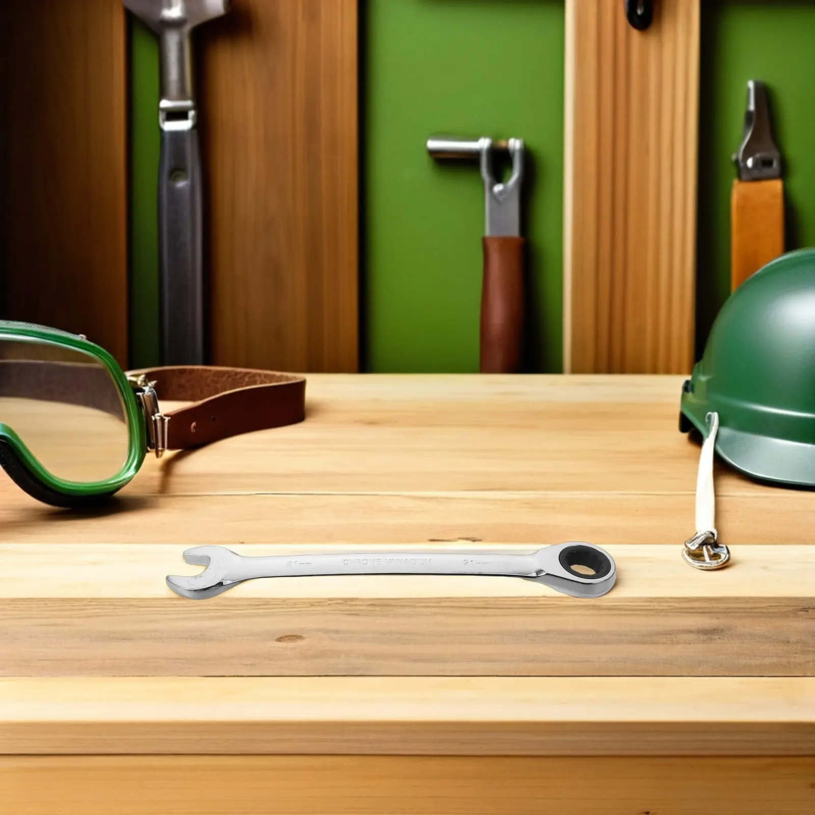 

Двусторонний трещоточный ключ 21 мм, метрический комбинированный ключ с двумя головками для ремонта мотоциклов и автомобилей, трещоточный гаечный ключ