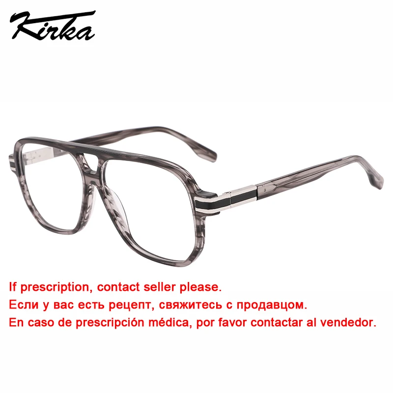 

Kirka Female Acetate Rectangle Cat Eye Grediant Colors Optical Frames Prescription Lens Dotted Colors Temples Glasses WD4271