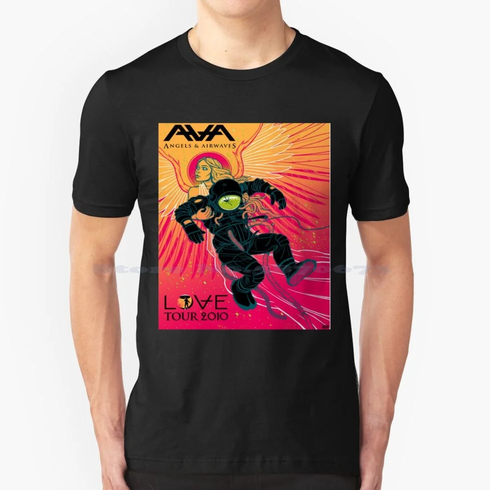 Angels And Airwaves Rock Band T Shirt 100% Cotton Tee Ava Punk Space Tom Delonge Scorpions Band Heavy Metal Angels Airwaves