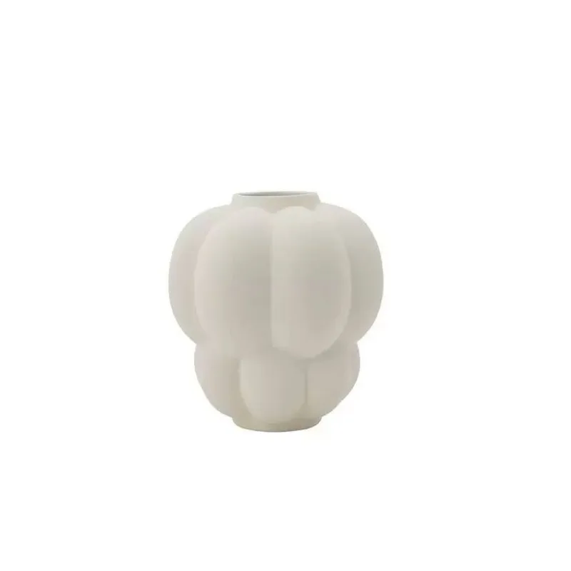 

Cream wind grade-shaped decorative flower arrangement hotel desktop living room entrance flower arrangement