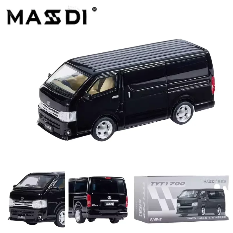 MASDI 1/64 Toyota Sea Lion van simulation alloy model, children's collection of decorative toys, holiday gifts for children.